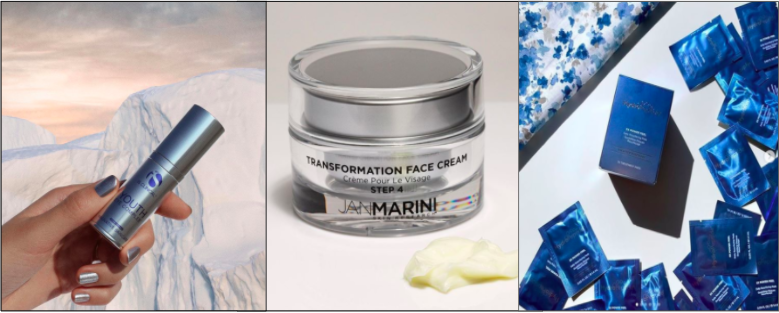iS Clinical Youth Eye Complex, Jan Marini Transformation Cream, HydroPeptide 5X Power Peel