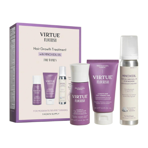 Virtue Flourish Nightly Intensive Hair Growth Treatment (Minoxidil 5%)